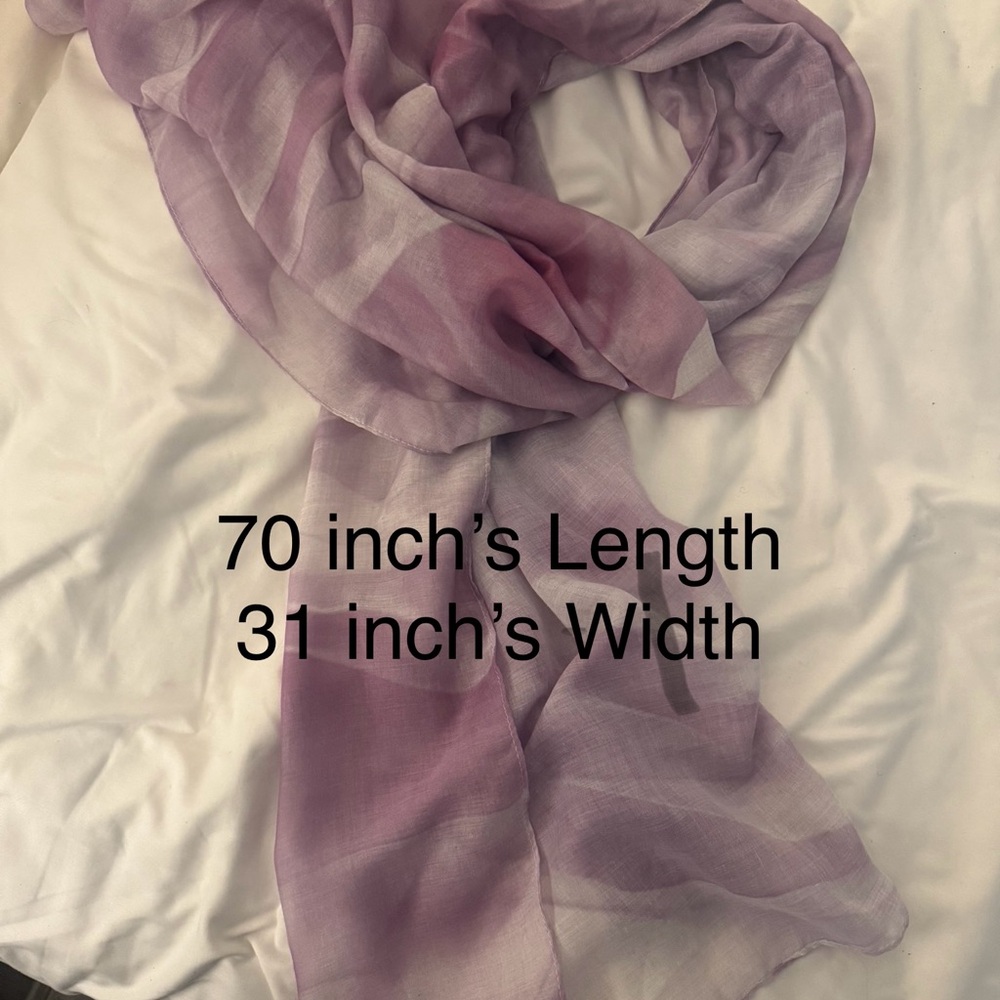 Elegant Purple Scarf